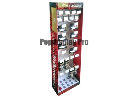 48" exposição de gancho reciclável do cartão com conjunto fácil de 20 ganchos do Peg
